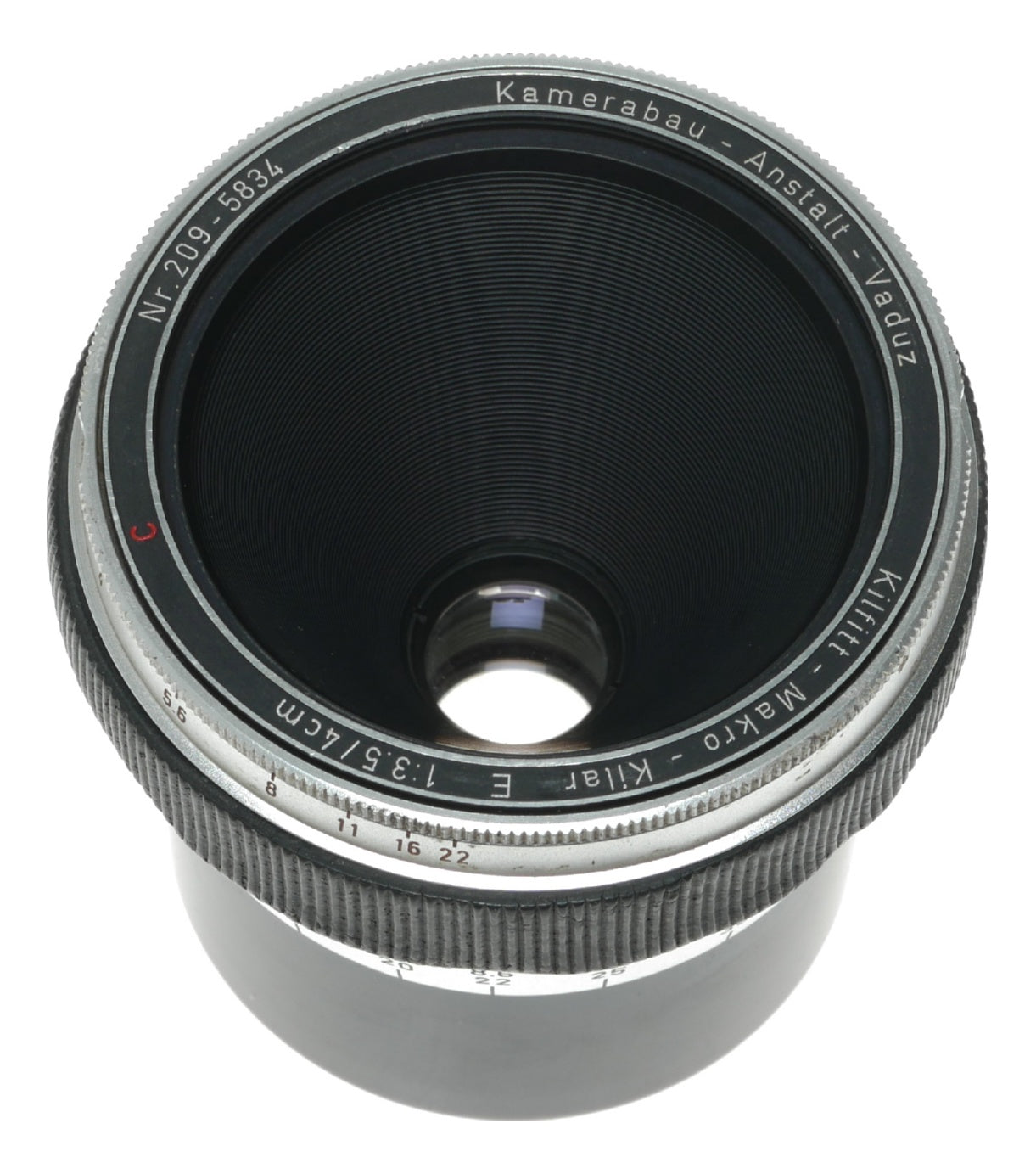 Kilfitt Makro-Kilar E 1:3.5/4cm Vintage Macro Lens by Kamerabau-Anstalt Vaduz - View 10