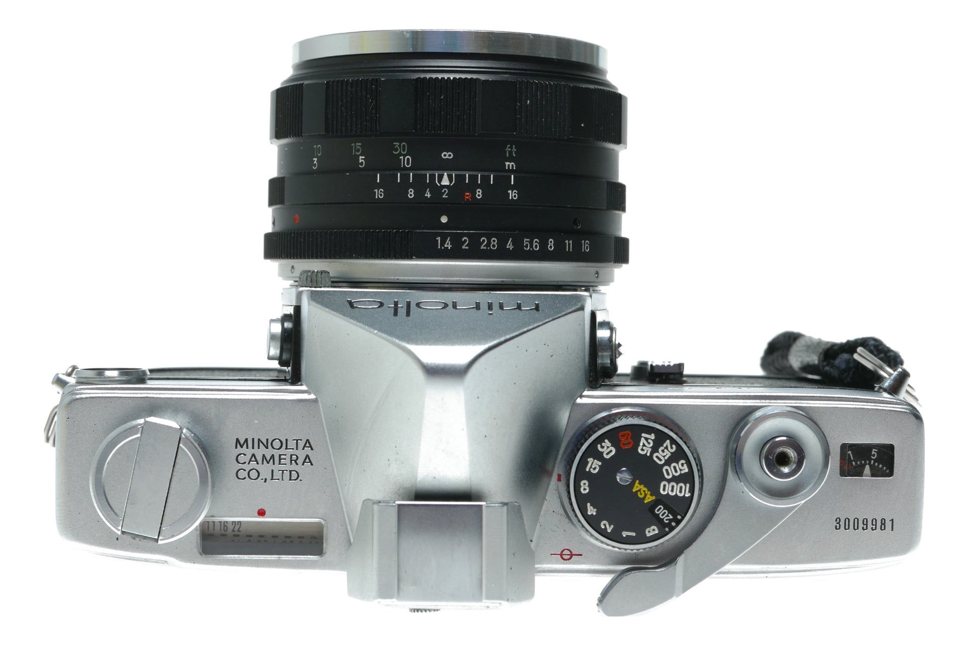 Minolta SR-7 Vintage SLR Camera with Auto Rokkor-PF 58mm f/1.4 Lens - View 5