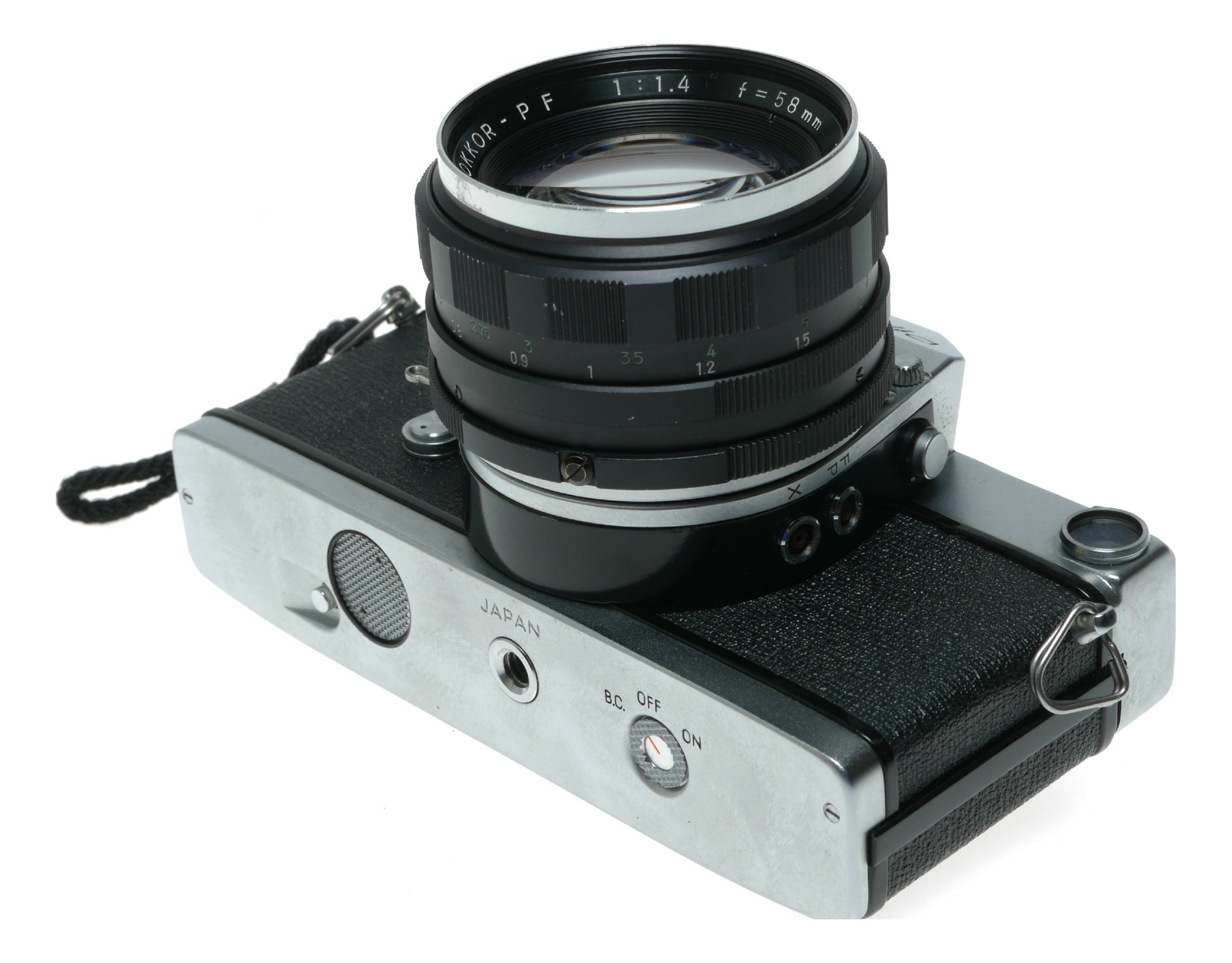 Minolta SR-7 Vintage SLR Camera with Auto Rokkor-PF 58mm f/1.4 Lens - View 8