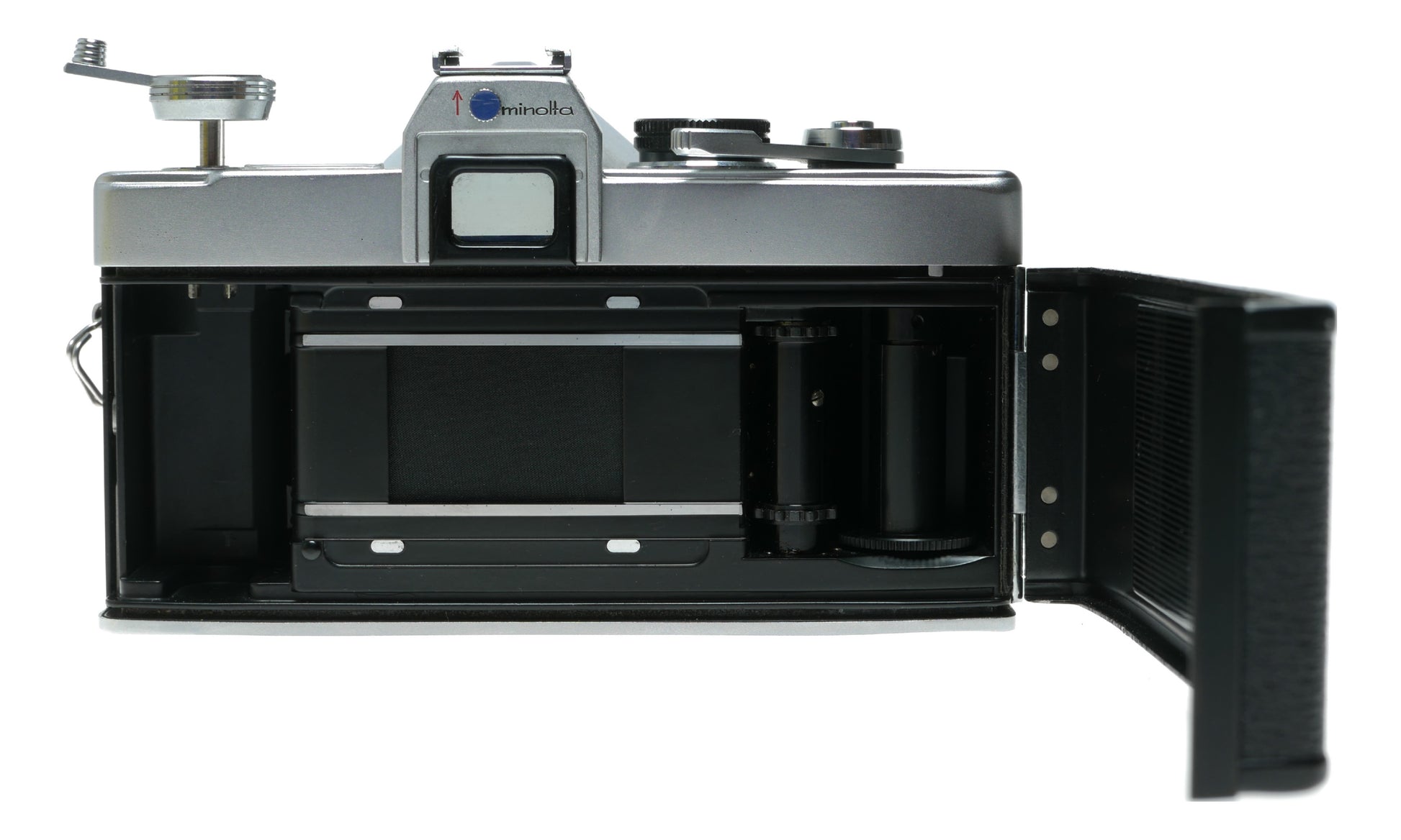 Minolta SR-7 Vintage SLR Camera with Auto Rokkor-PF 58mm f/1.4 Lens - View 9