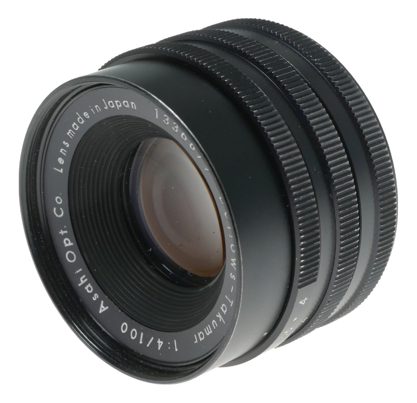 Asahi Optical Co. Bellows-Takumar 100mm f/4 Vintage Lens Made in Japan - View 4