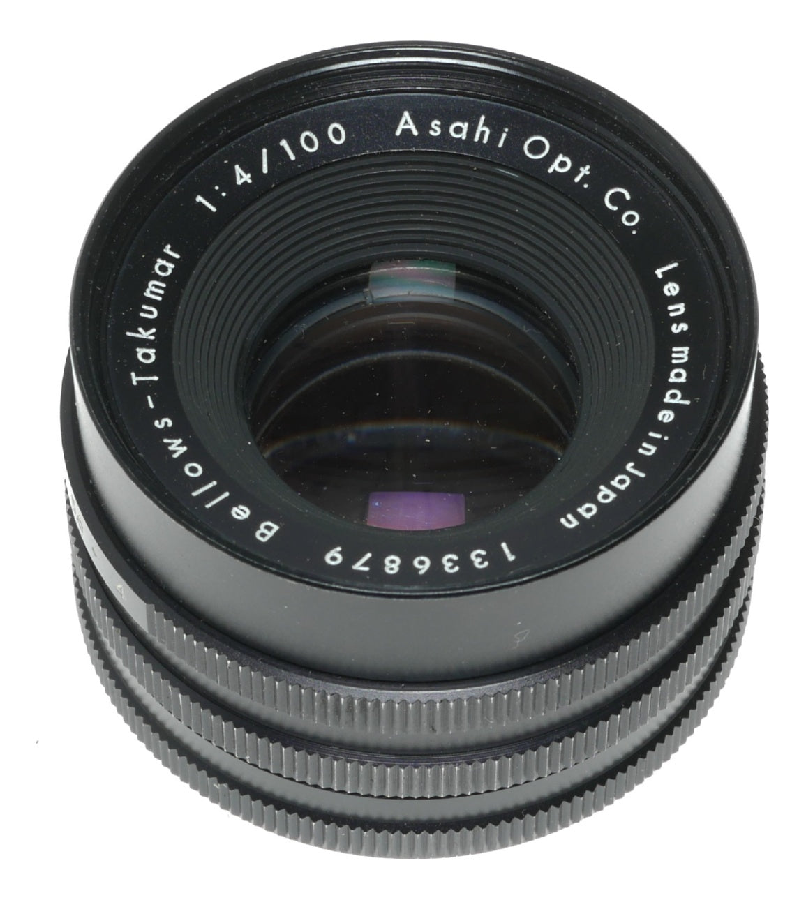 Asahi Optical Co. Bellows-Takumar 100mm f/4 Vintage Lens Made in Japan - View 10