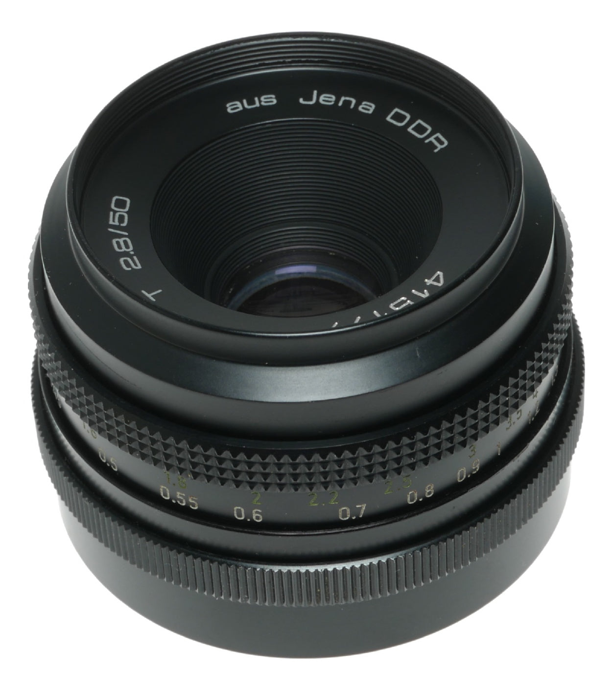 Carl Zeiss Jena DDR Tessar T 2.8/50mm Vintage Camera Lens - View 12