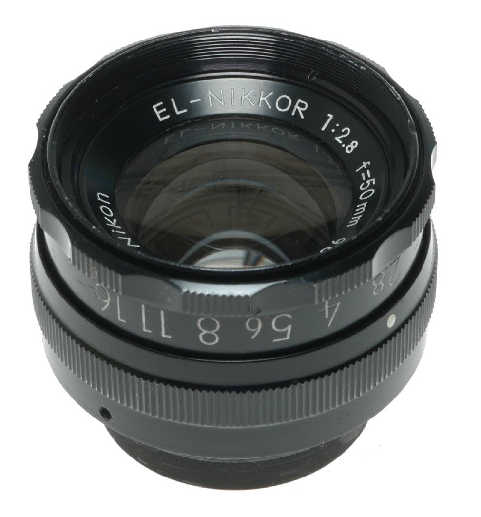Nikon EL-NIKKOR 50mm f/2.8 Enlarging Lens Made in Japan - View 2