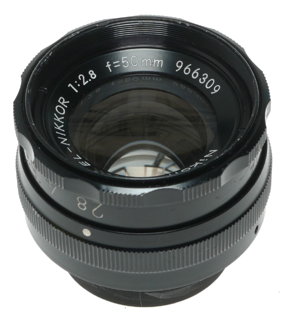 Nikon EL-NIKKOR 50mm f/2.8 Enlarging Lens Made in Japan - View 3