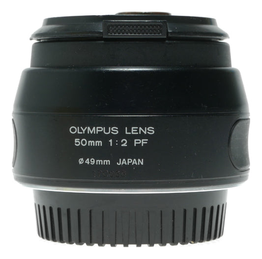 Olympus 50mm f/2 PF Vintage Prime Lens with 49mm Filter Thread - Made in Japan