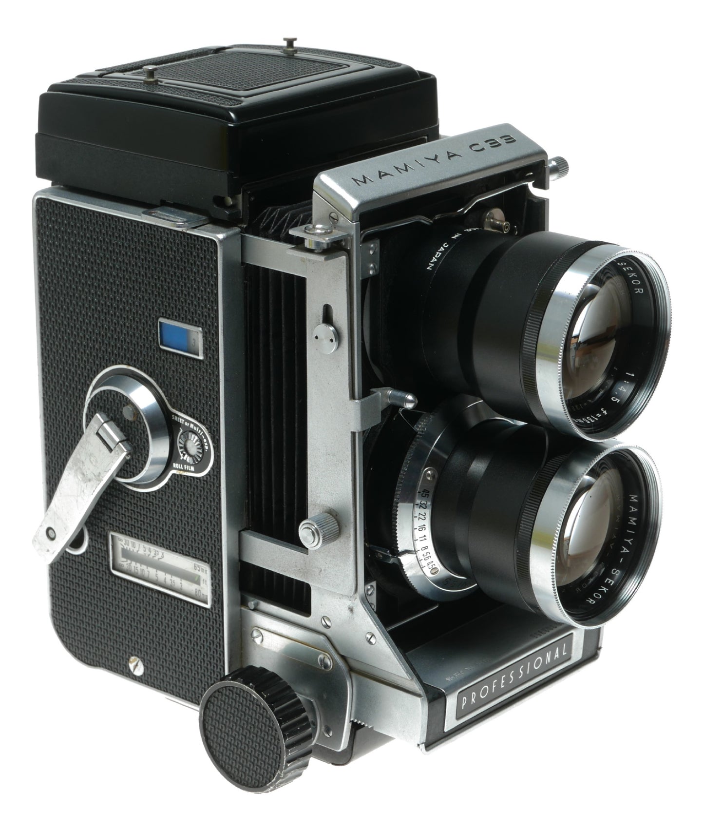 Mamiya C33 Professional TLR Camera with Mamiya-Sekor 135mm f/4.5 Lens - View 3