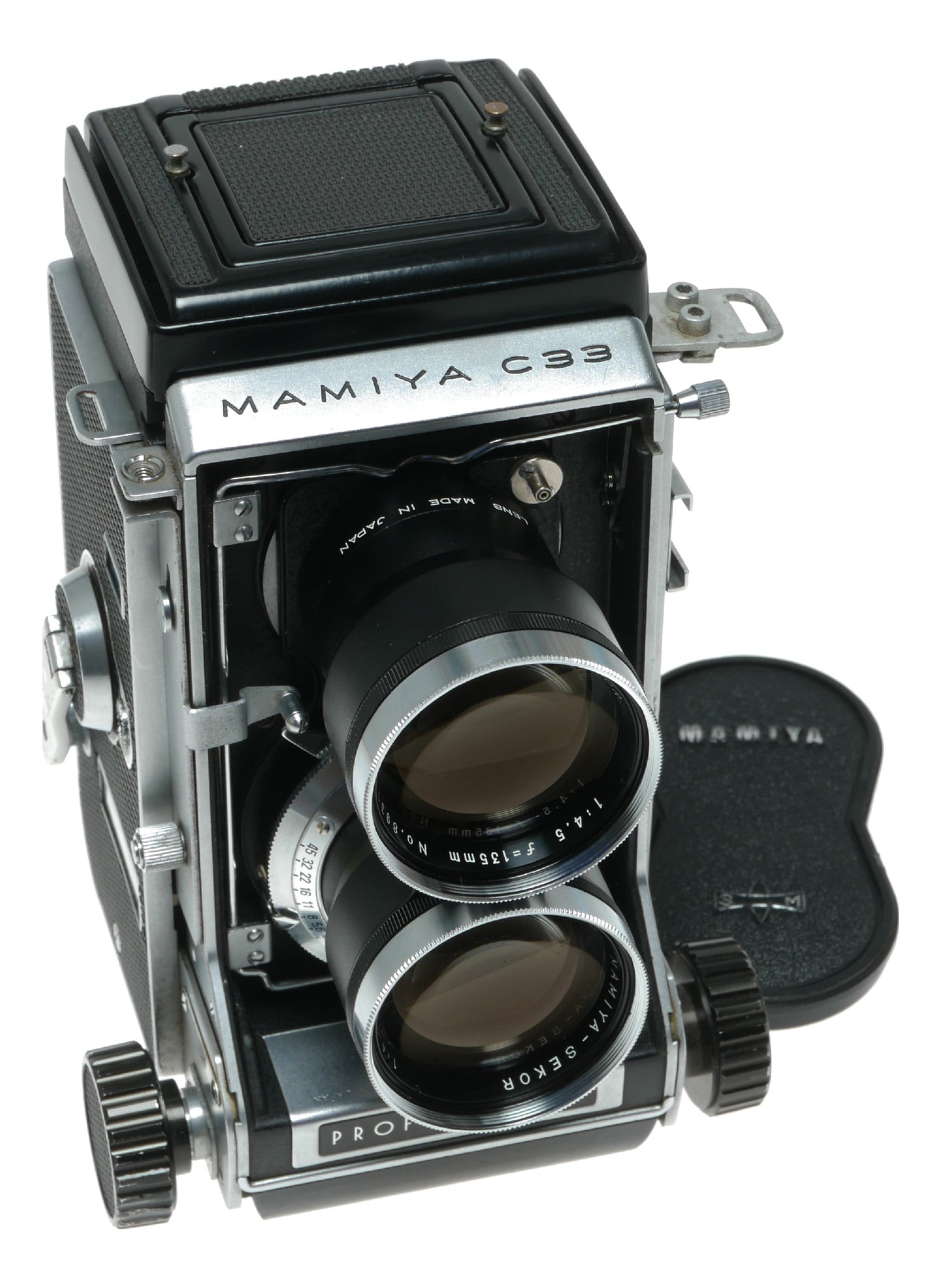 Mamiya C33 Professional TLR Camera with Mamiya-Sekor 135mm f/4.5 Lens - View 12