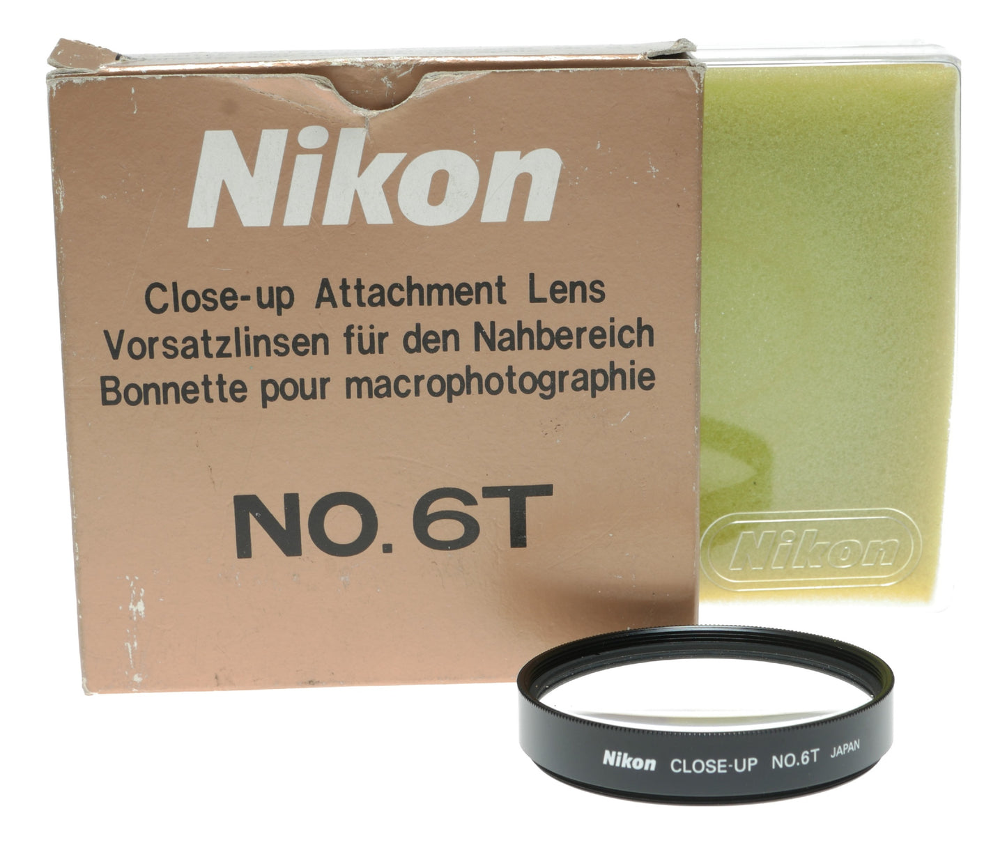 Nikon No. 6T Close-Up Attachment Lens for Macro Photography, Made in Japan - View 2
