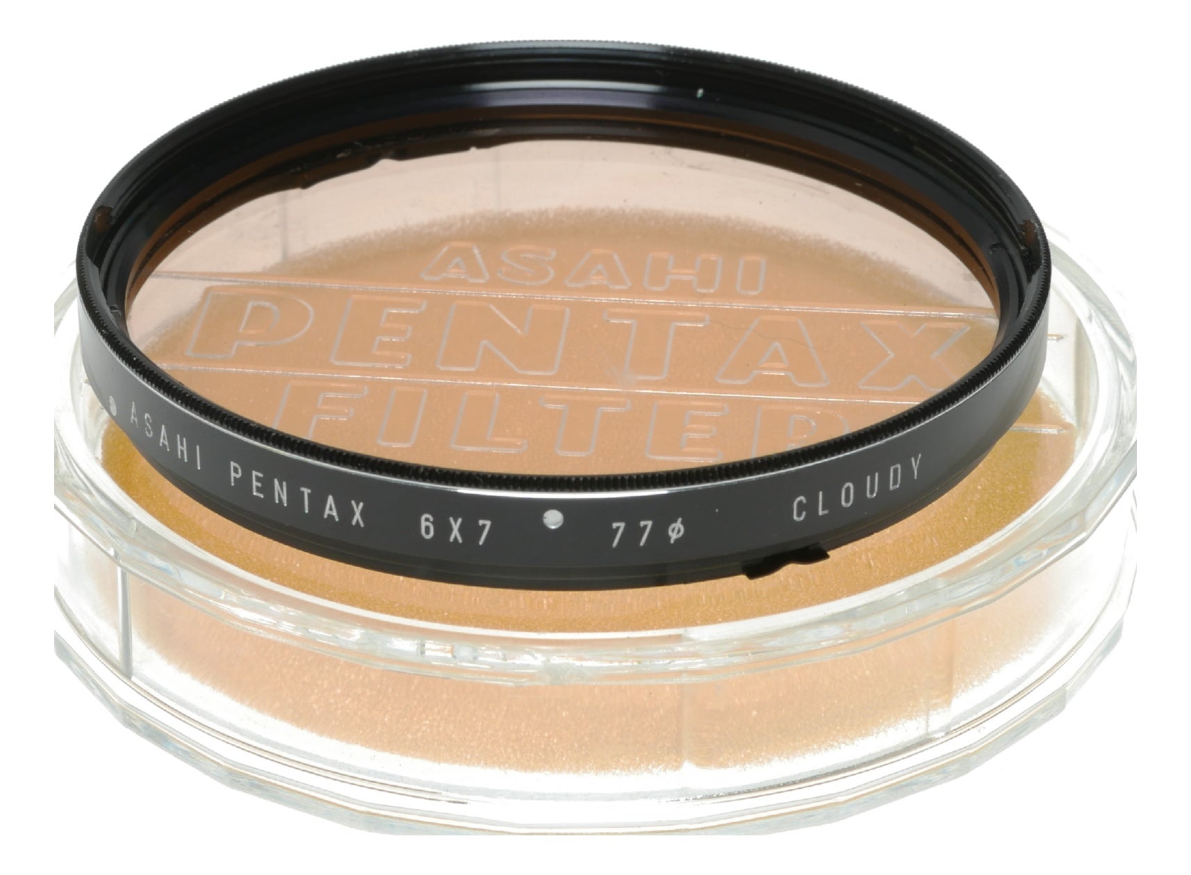 Asahi Pentax 6x7 Medium Format Film Camera with 77mm Cloudy Filter, Japan - View 2