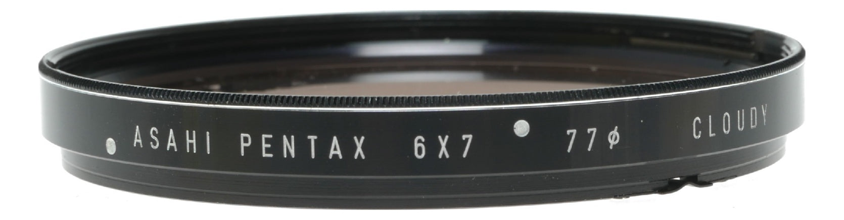 Asahi Pentax 6x7 Medium Format Film Camera with 77mm Cloudy Filter, Japan - View 3