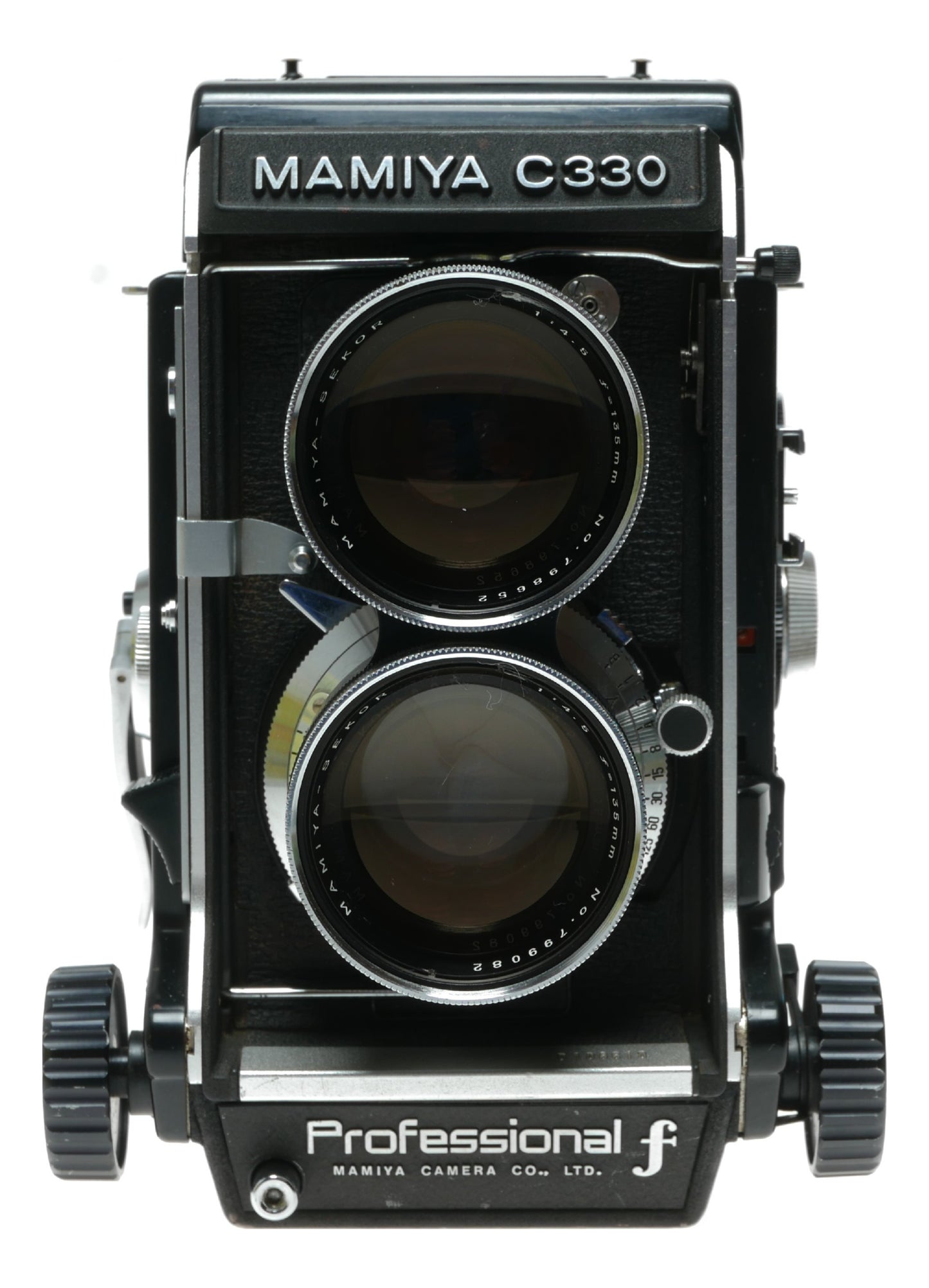 Mamiya C330 Professional TLR Camera with Mamiya-Sekor 135mm f/4.5 Lens, 120 Film, Made in Japan