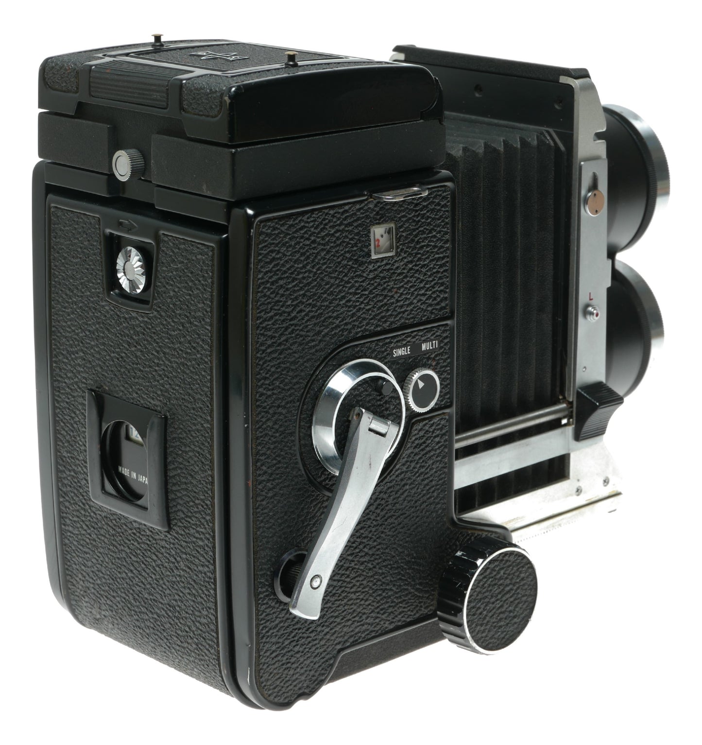 Mamiya C330 Professional TLR Camera with Mamiya-Sekor 135mm f/4.5 Lens, 120 Film, Made in Japan - View 7