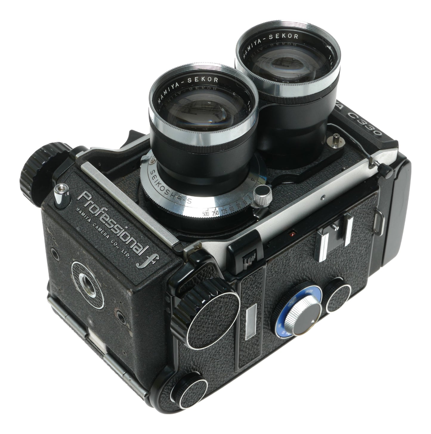 Mamiya C330 Professional TLR Camera with Mamiya-Sekor 135mm f/4.5 Lens, 120 Film, Made in Japan - View 8
