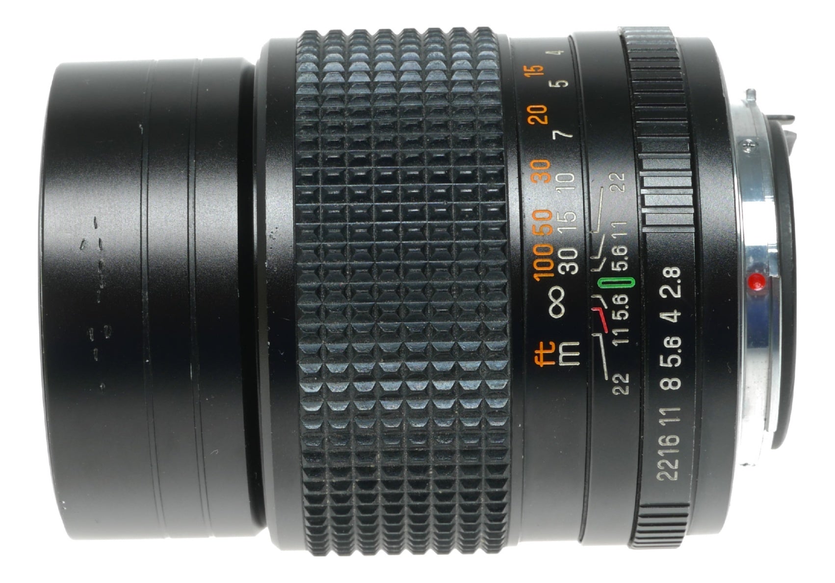 Auto Chinon 135mm f/2.8 Multi-Coated Lens - Vintage Japanese Prime Lens - View 5