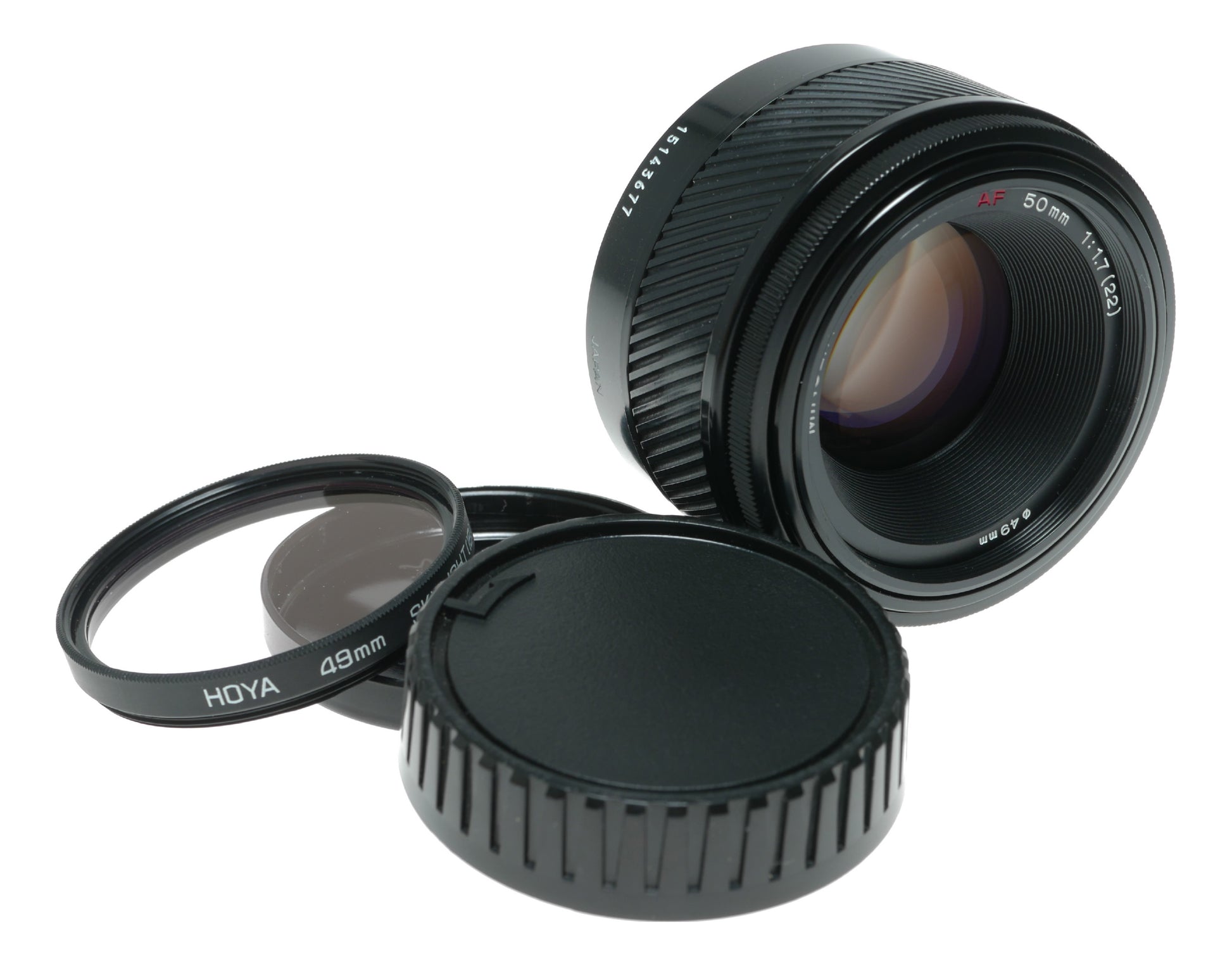 Minolta AF 50mm f/1.7 Prime Lens for Minolta AF Cameras, Made in Japan
