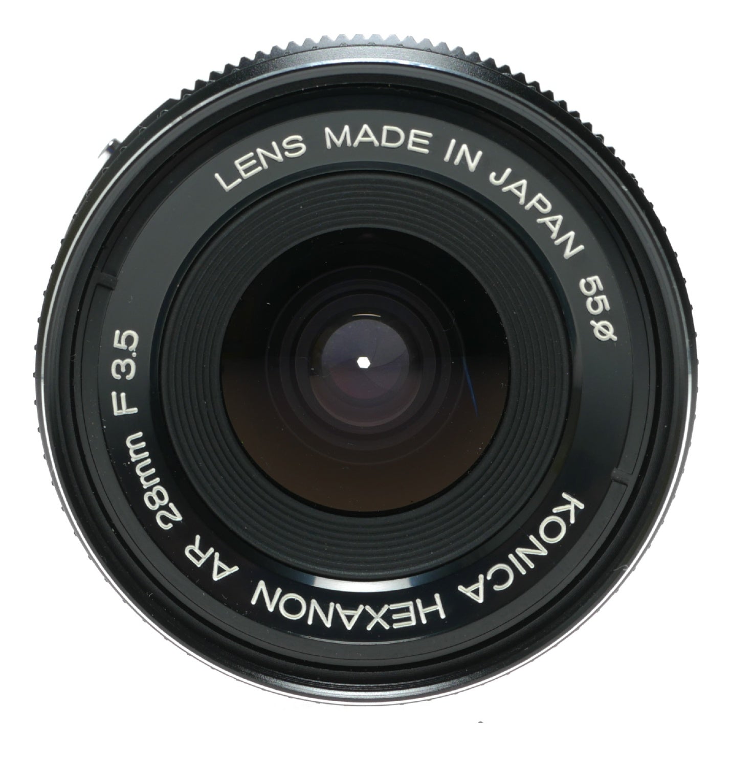 Konica Hexanon AR 28mm f/3.5 Vintage Lens Made in Japan - View 2