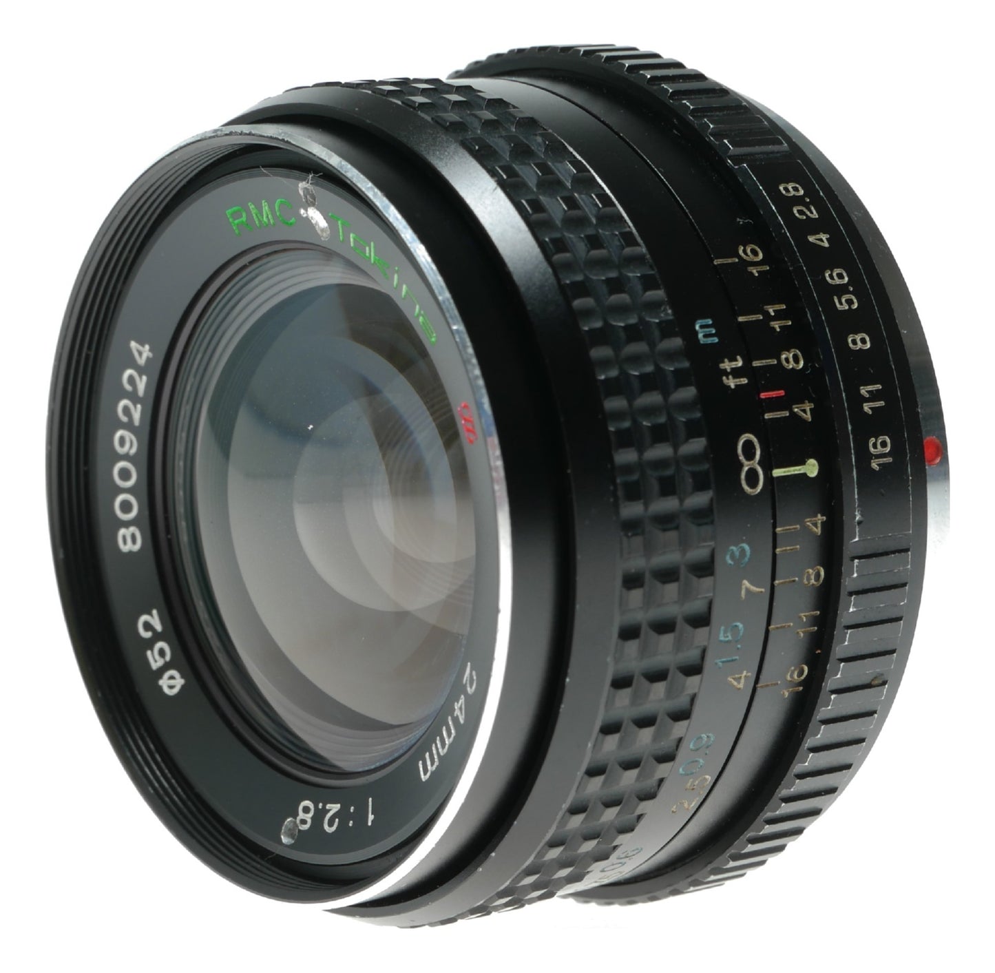 Tokina RMC 24mm f/2.8 Vintage Manual Focus Lens Made in Japan - View 2