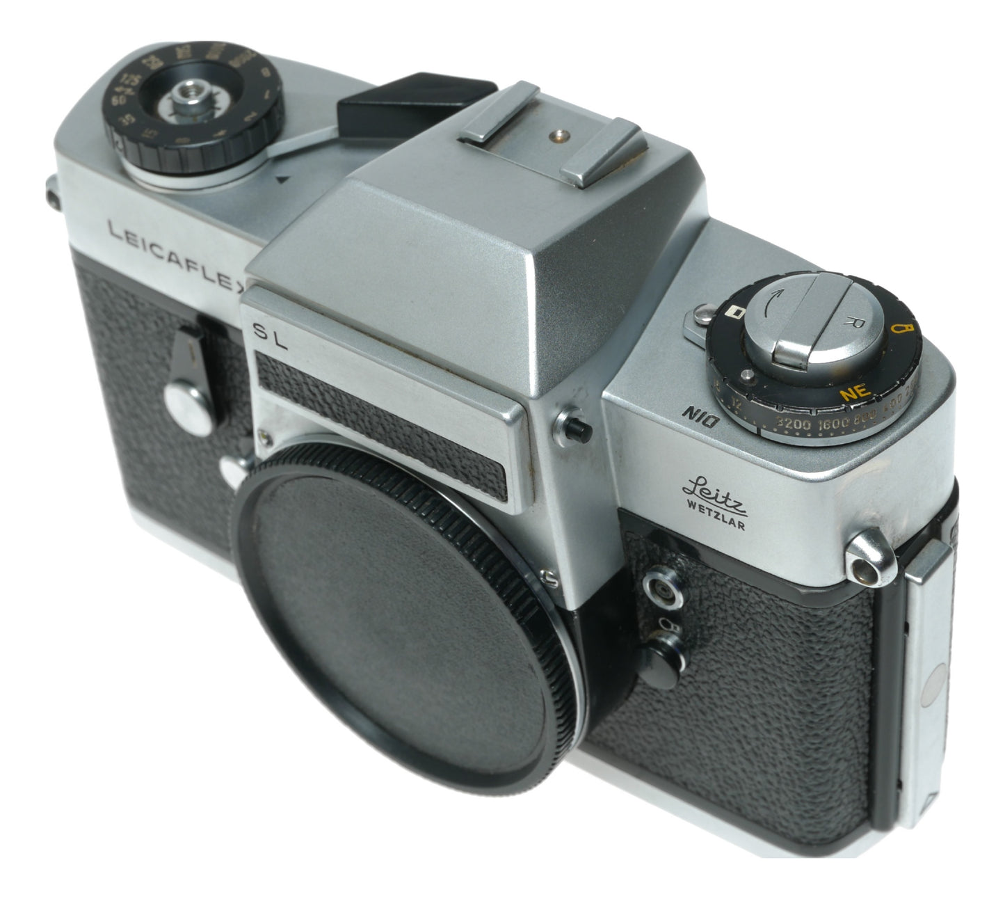 Leica Leitz Wetzlar SL Vintage Film Camera with Multiple Shutter Speeds - View 3