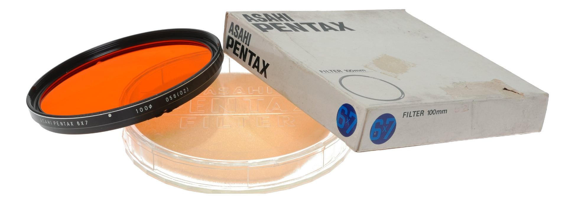 Asahi Pentax 6x7 Medium Format Film Camera with 100mm Filter, Japan