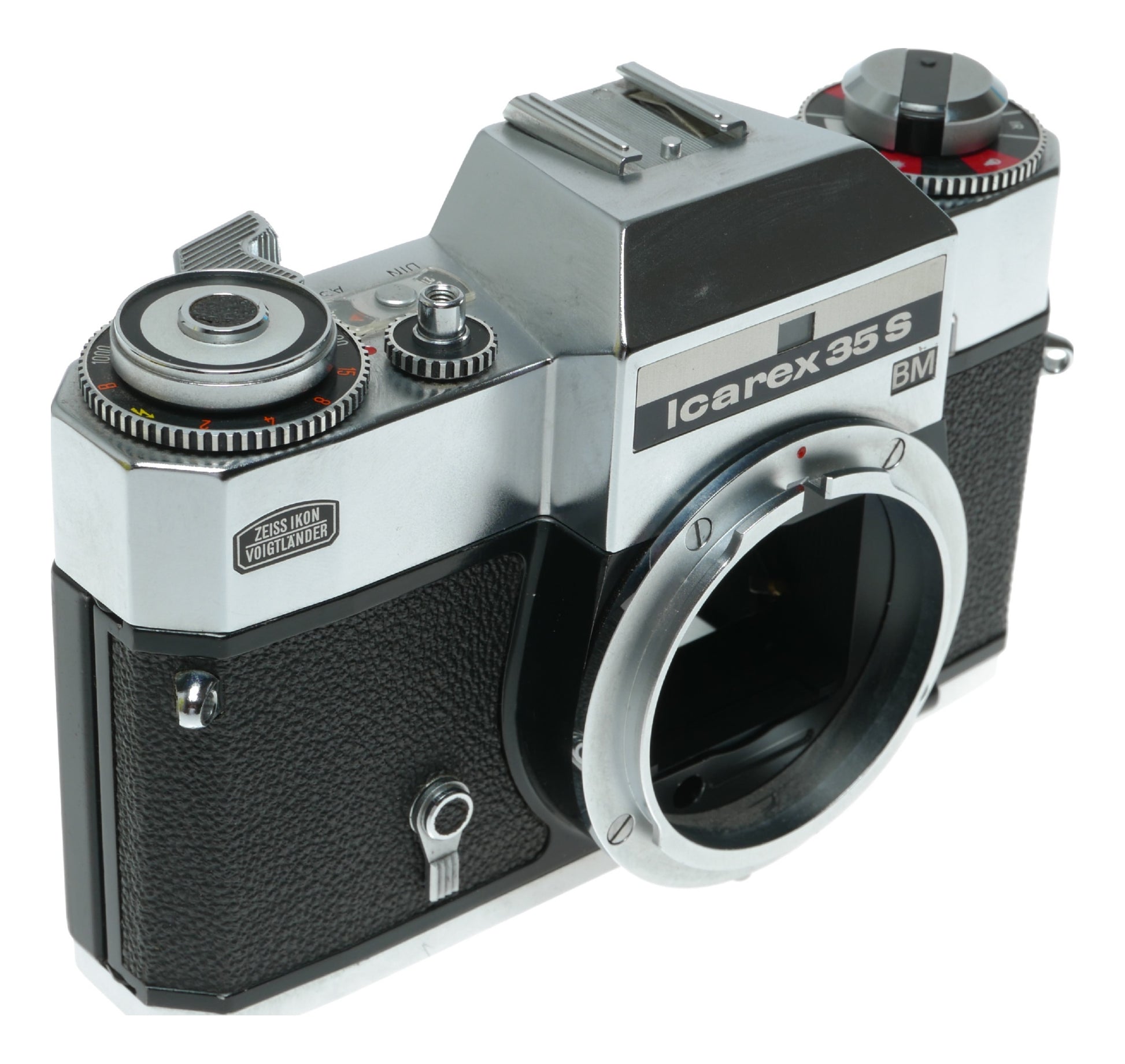 Zeiss Ikon Voigtlander Icarex 35S Vintage Film Camera Made in Germany - View 3