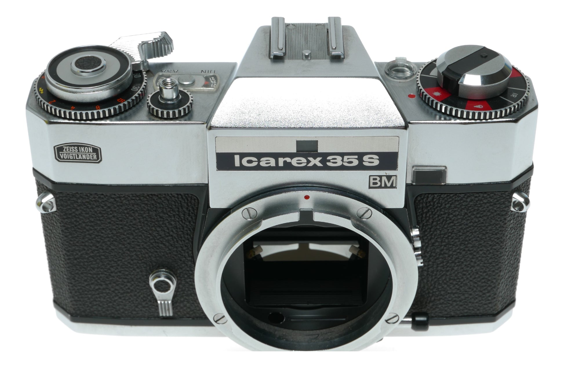 Zeiss Ikon Voigtlander Icarex 35S Vintage Film Camera Made in Germany - View 4