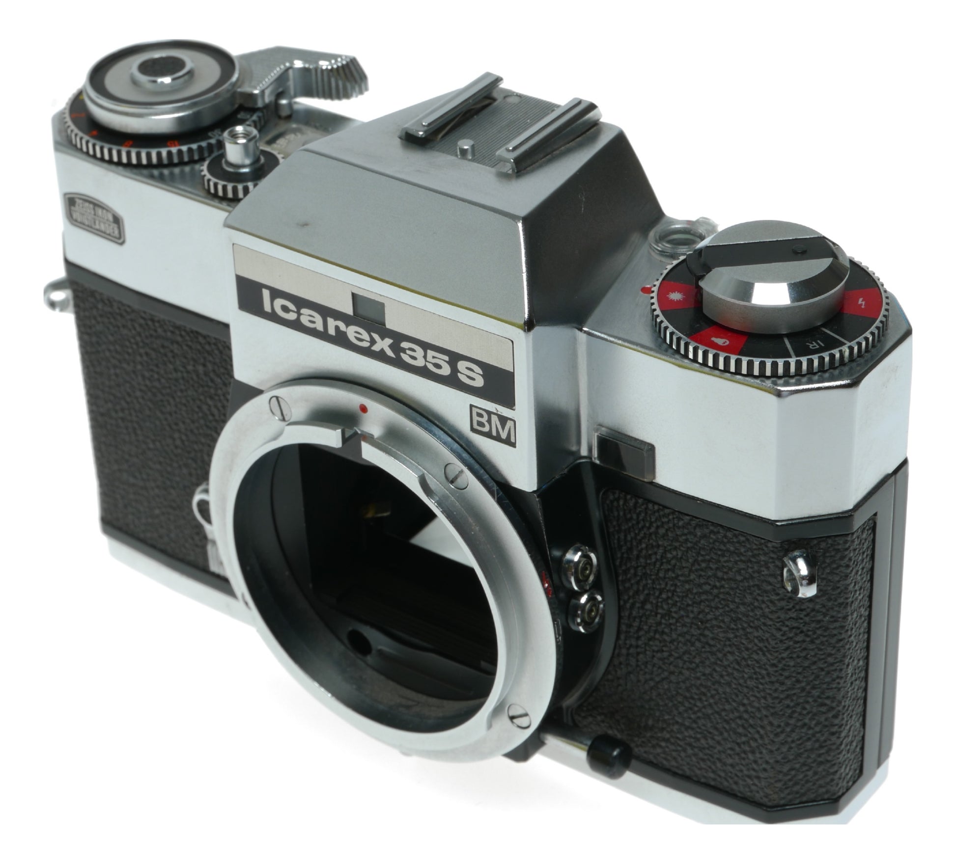 Zeiss Ikon Voigtlander Icarex 35S Vintage Film Camera Made in Germany - View 5