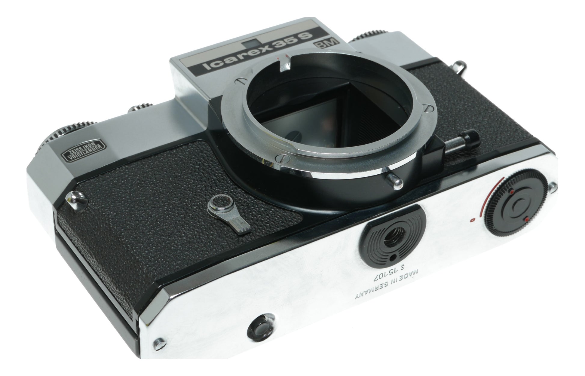 Zeiss Ikon Voigtlander Icarex 35S Vintage Film Camera Made in Germany - View 9