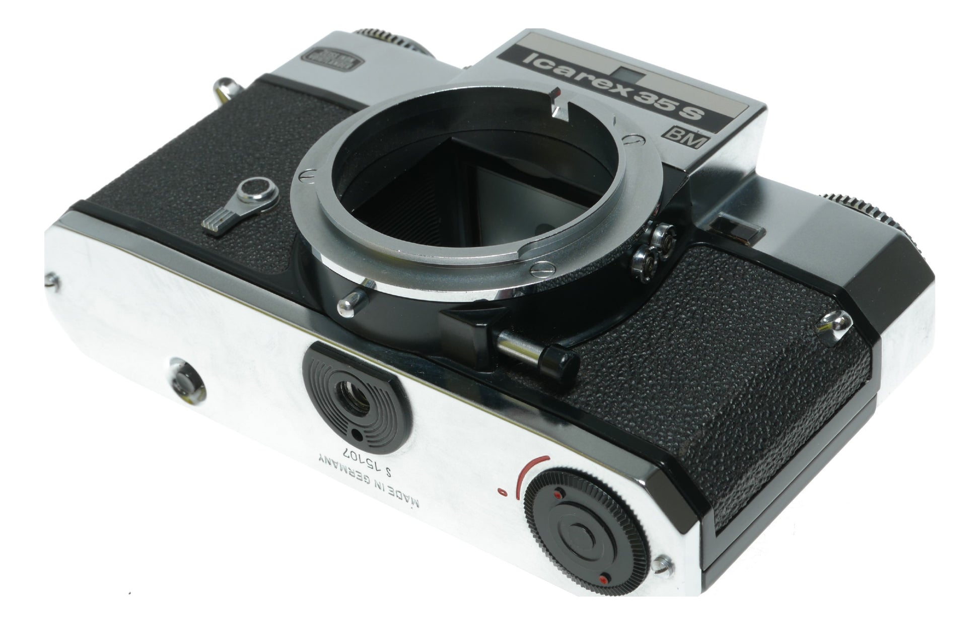 Zeiss Ikon Voigtlander Icarex 35S Vintage Film Camera Made in Germany - View 10