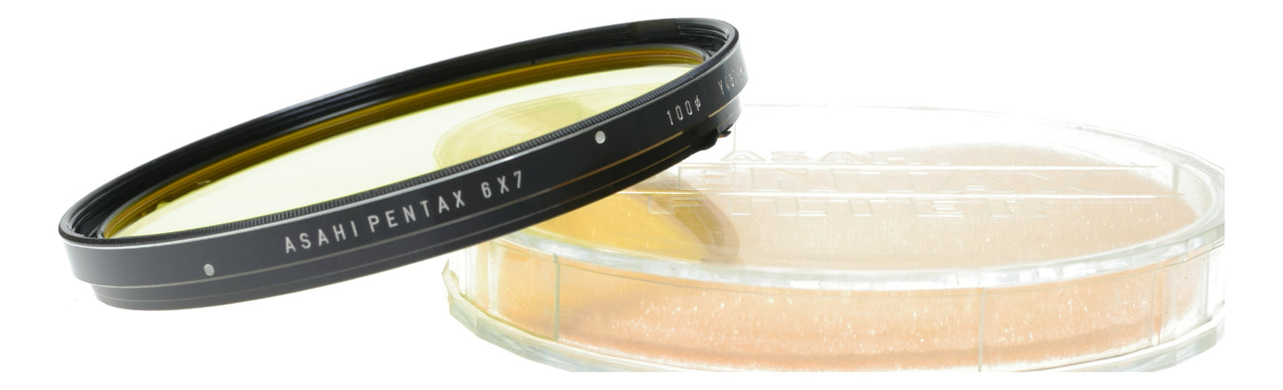 Asahi Pentax 6x7 Medium Format Film Camera with 100mm f/2.8 Lens and Y48 Yellow Filter - View 3