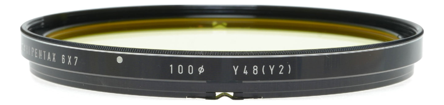 Asahi Pentax 6x7 Medium Format Film Camera with 100mm f/2.8 Lens and Y48 Yellow Filter - View 5