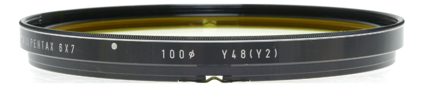 Asahi Pentax 6x7 Medium Format Film Camera with 100mm f/2.8 Lens and Y48 Yellow Filter - View 8