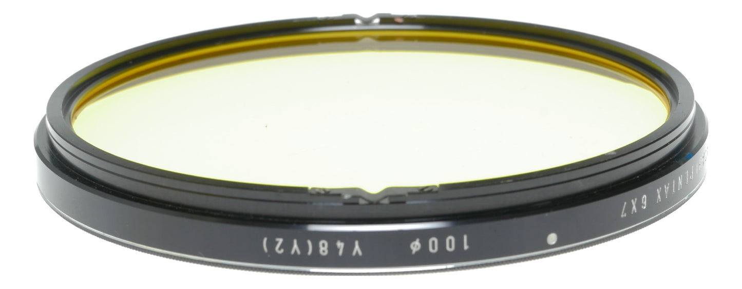 Asahi Pentax 6x7 Medium Format Film Camera with 100mm f/2.8 Lens and Y48 Yellow Filter - View 11