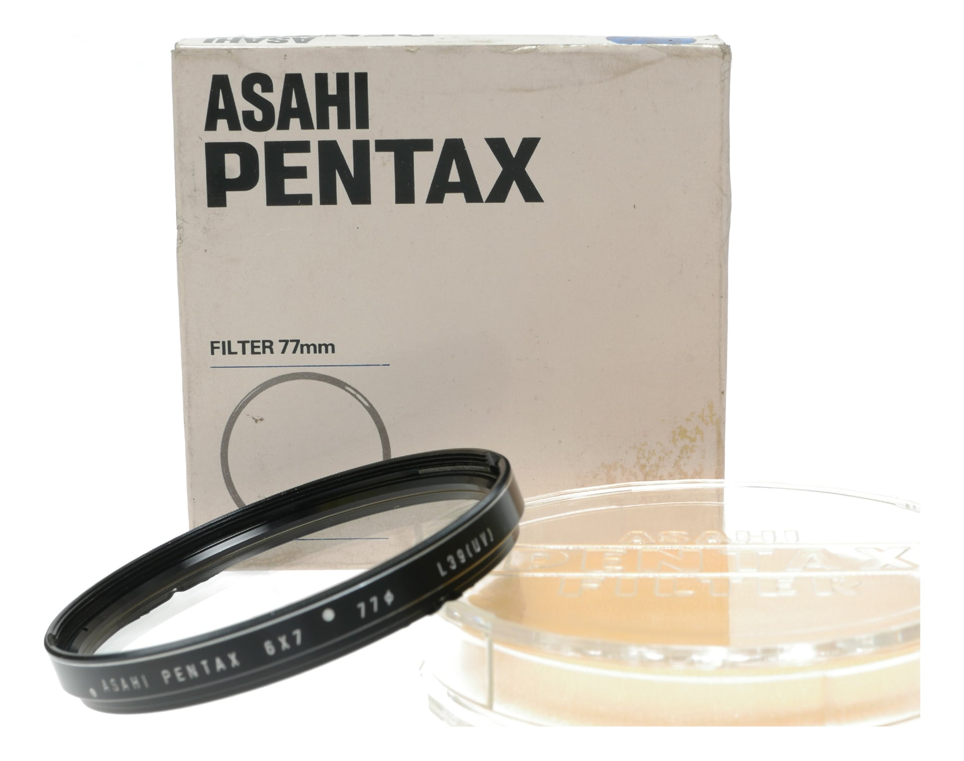 Classic Asahi Pentax 6x7 Medium Format Film Camera with 77mm UV Filter