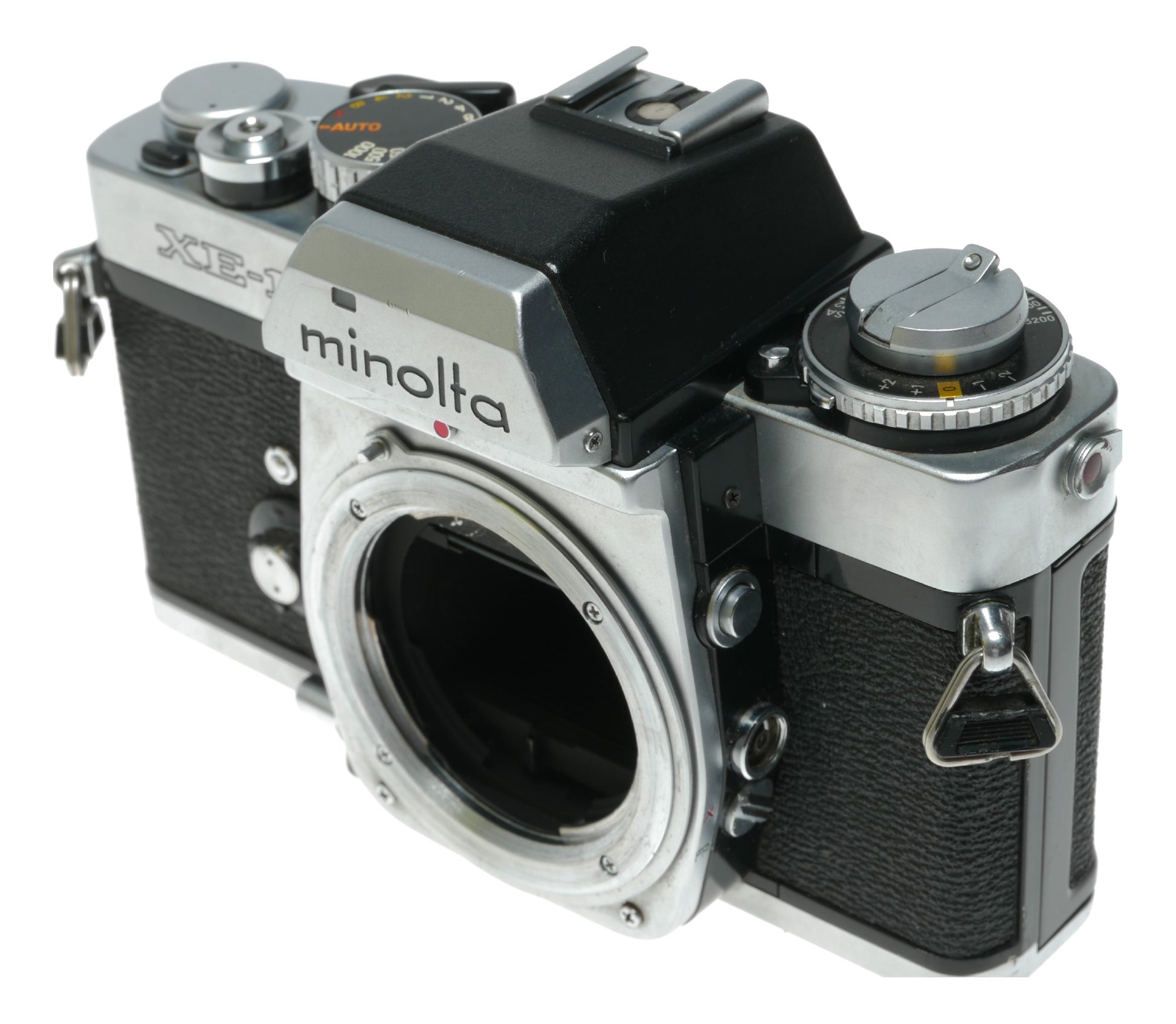 Minolta XE-1 Vintage SLR Film Camera with ASA/DIN Settings - View 4