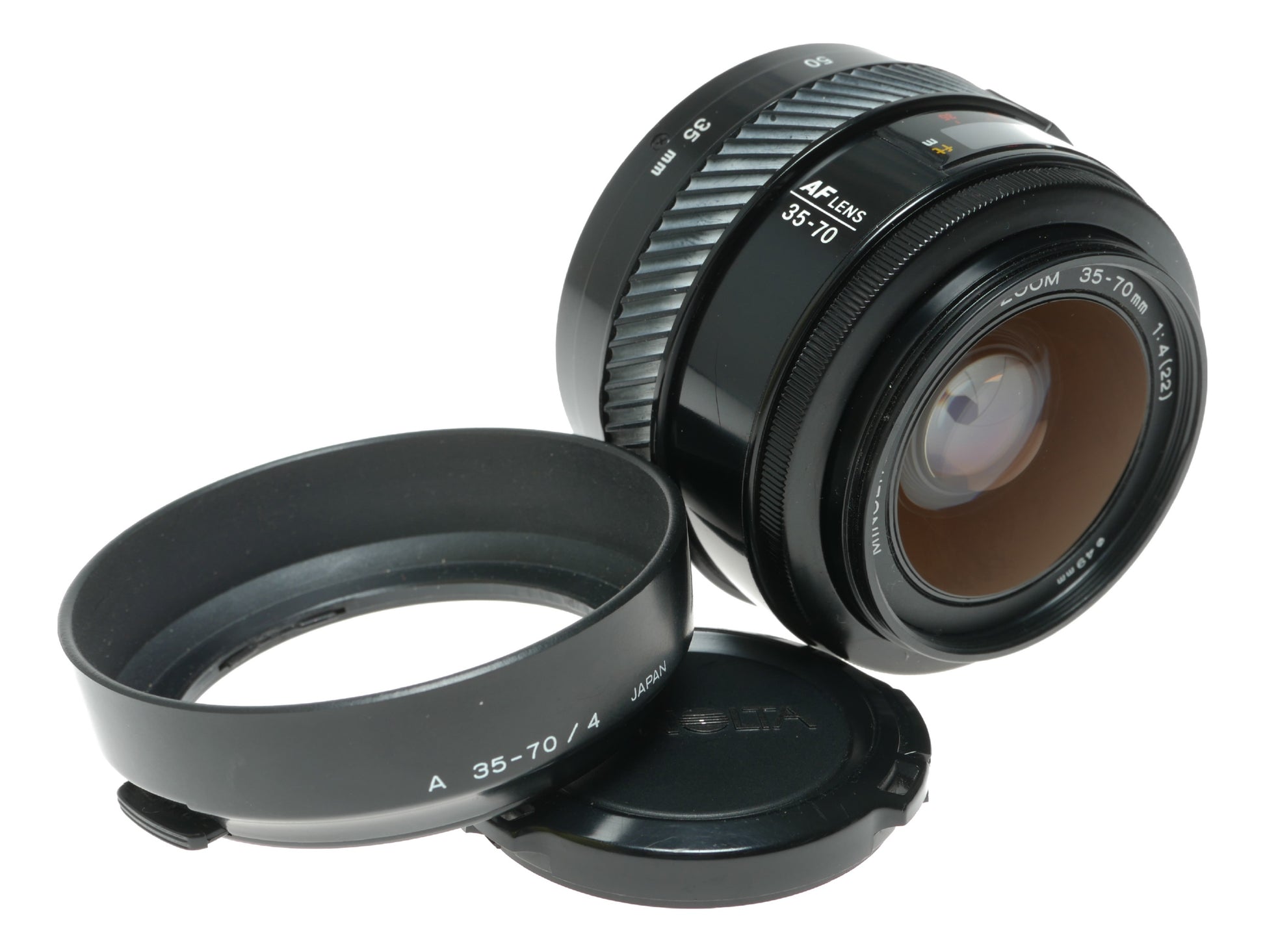 Minolta AF Zoom 35-70mm f/4 Macro Lens - Vintage Japanese SLR Camera Lens