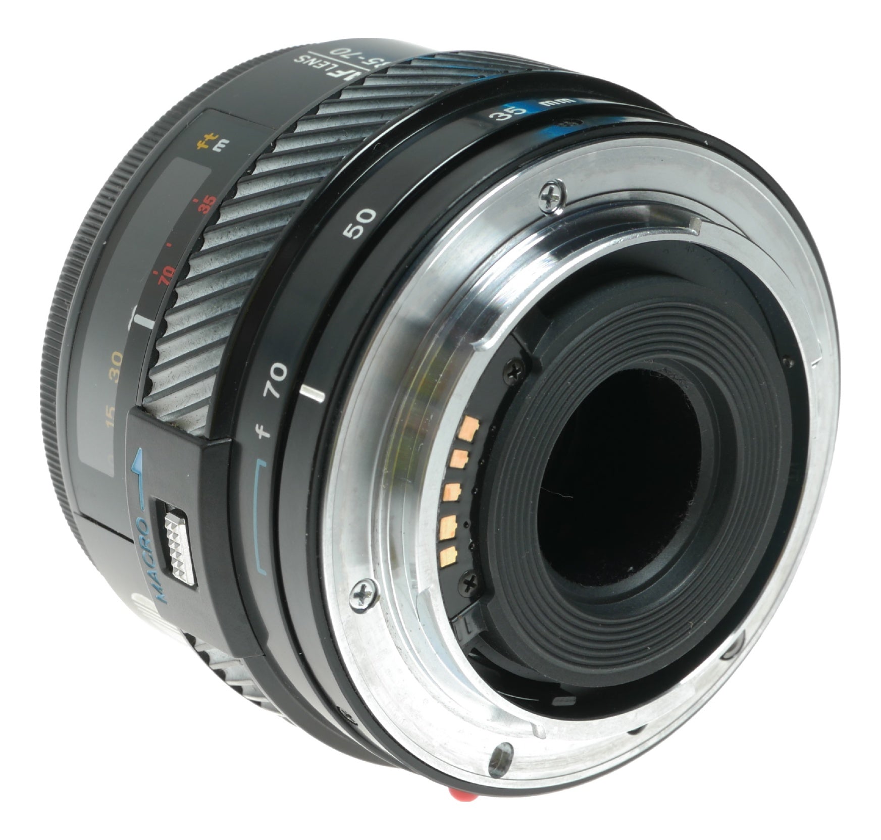 Minolta AF Zoom 35-70mm f/4 Macro Lens - Vintage Japanese SLR Camera Lens - View 7