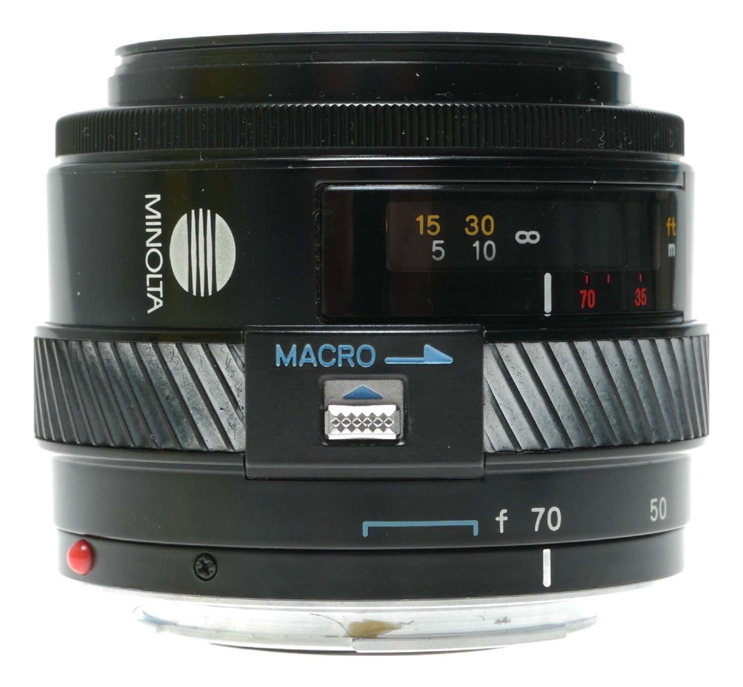 Minolta AF Zoom 35-70mm f/4 Macro Lens - Vintage Japanese SLR Camera Lens - View 8