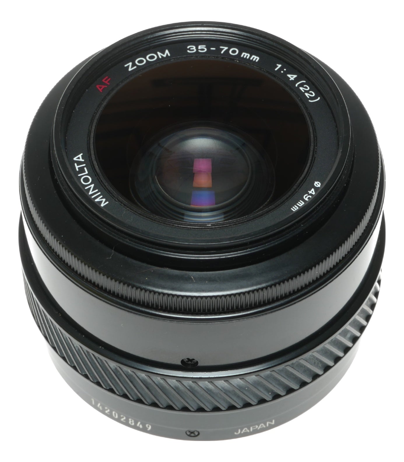 Minolta AF Zoom 35-70mm f/4 Macro Lens - Vintage Japanese SLR Camera Lens - View 11