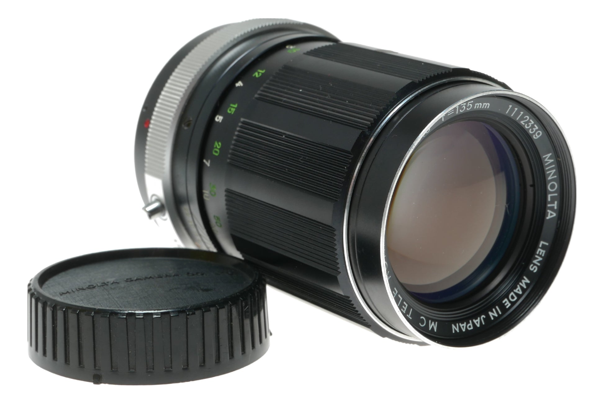 Minolta MC Tele Rokkor-QD 135mm f/3.5 Vintage Prime Lens Made in Japan