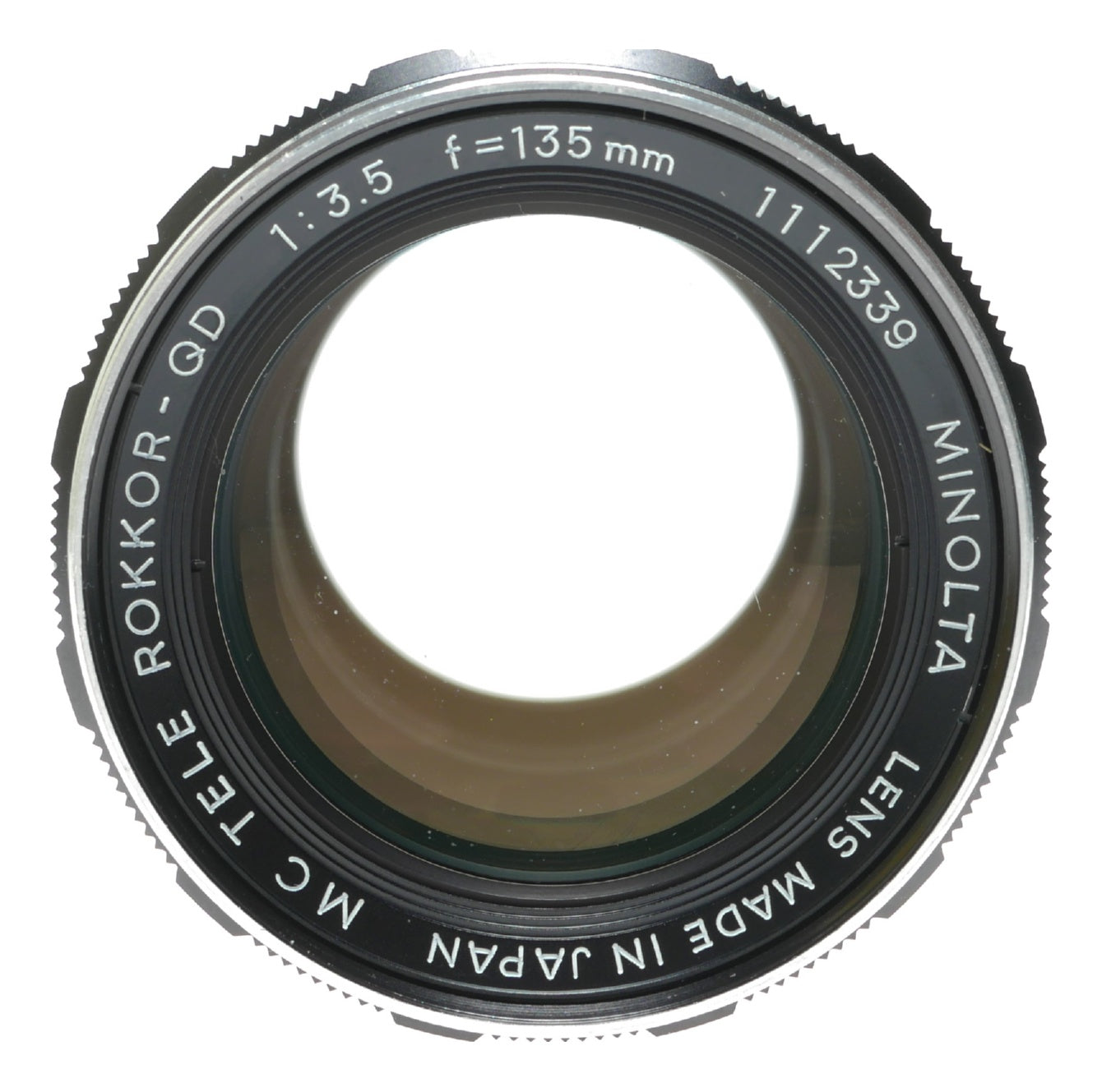 Minolta MC Tele Rokkor-QD 135mm f/3.5 Vintage Prime Lens Made in Japan - View 2