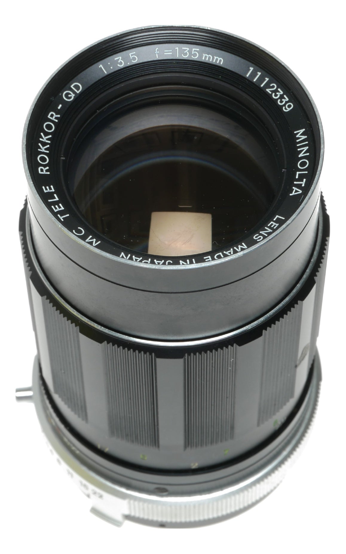 Minolta MC Tele Rokkor-QD 135mm f/3.5 Vintage Prime Lens Made in Japan - View 10