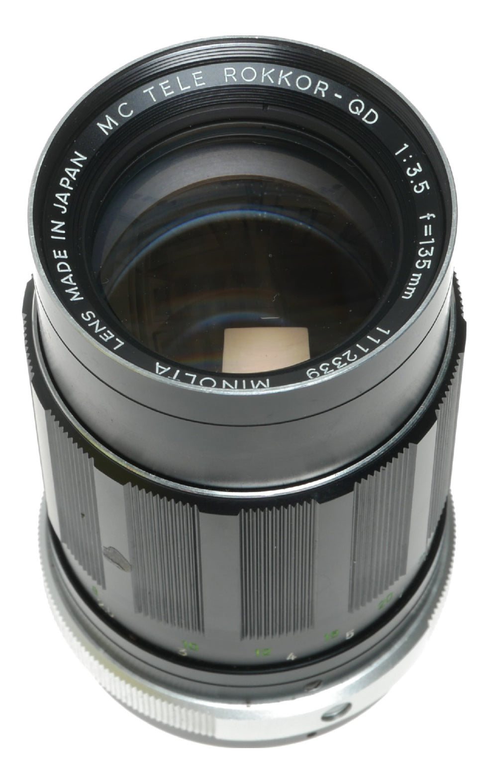 Minolta MC Tele Rokkor-QD 135mm f/3.5 Vintage Prime Lens Made in Japan - View 12