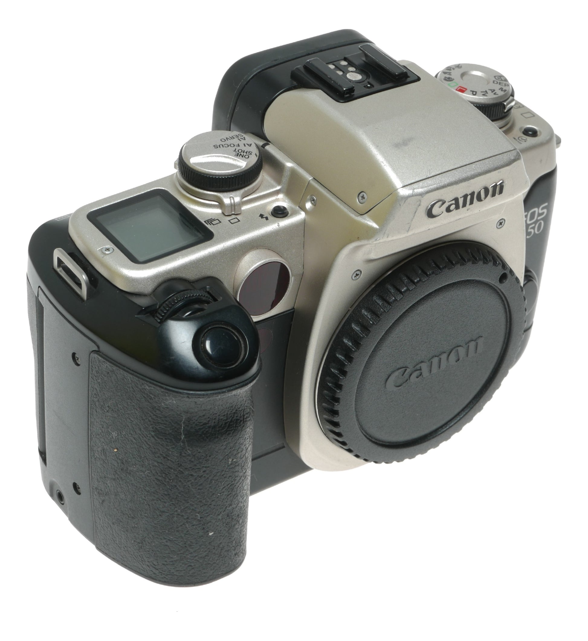 Canon EOS 50 Vintage SLR Film Camera with AI Servo and Focus Modes - View 2