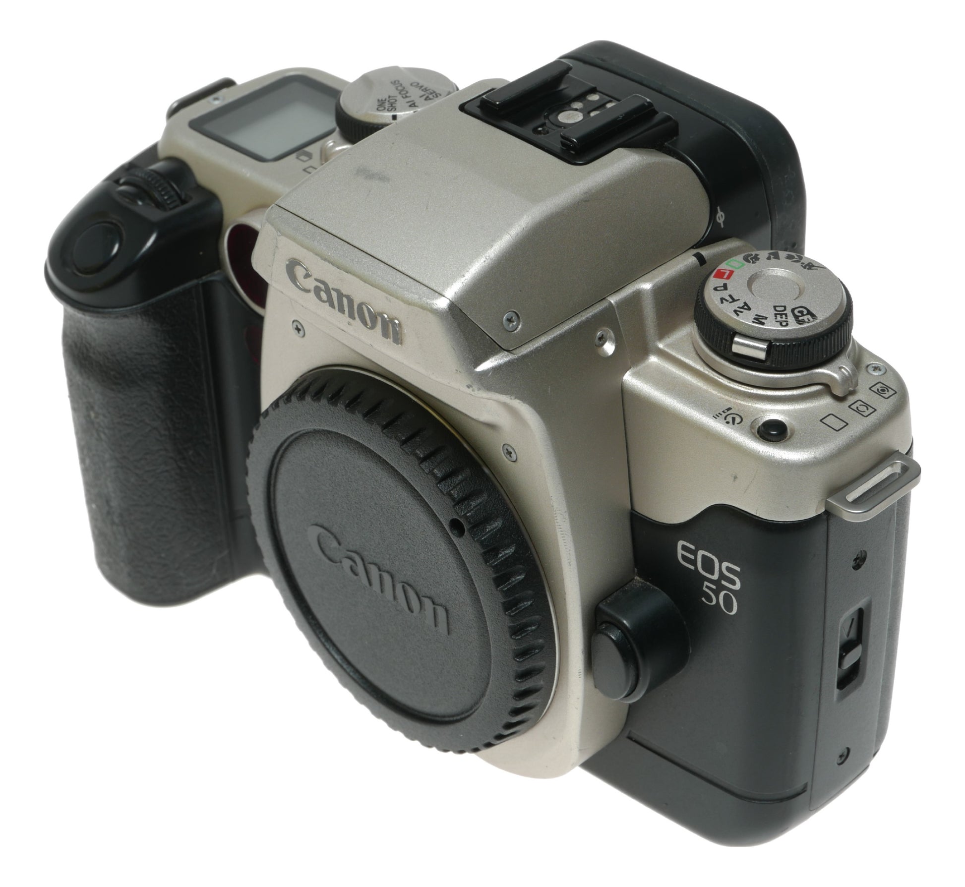 Canon EOS 50 Vintage SLR Film Camera with AI Servo and Focus Modes - View 4