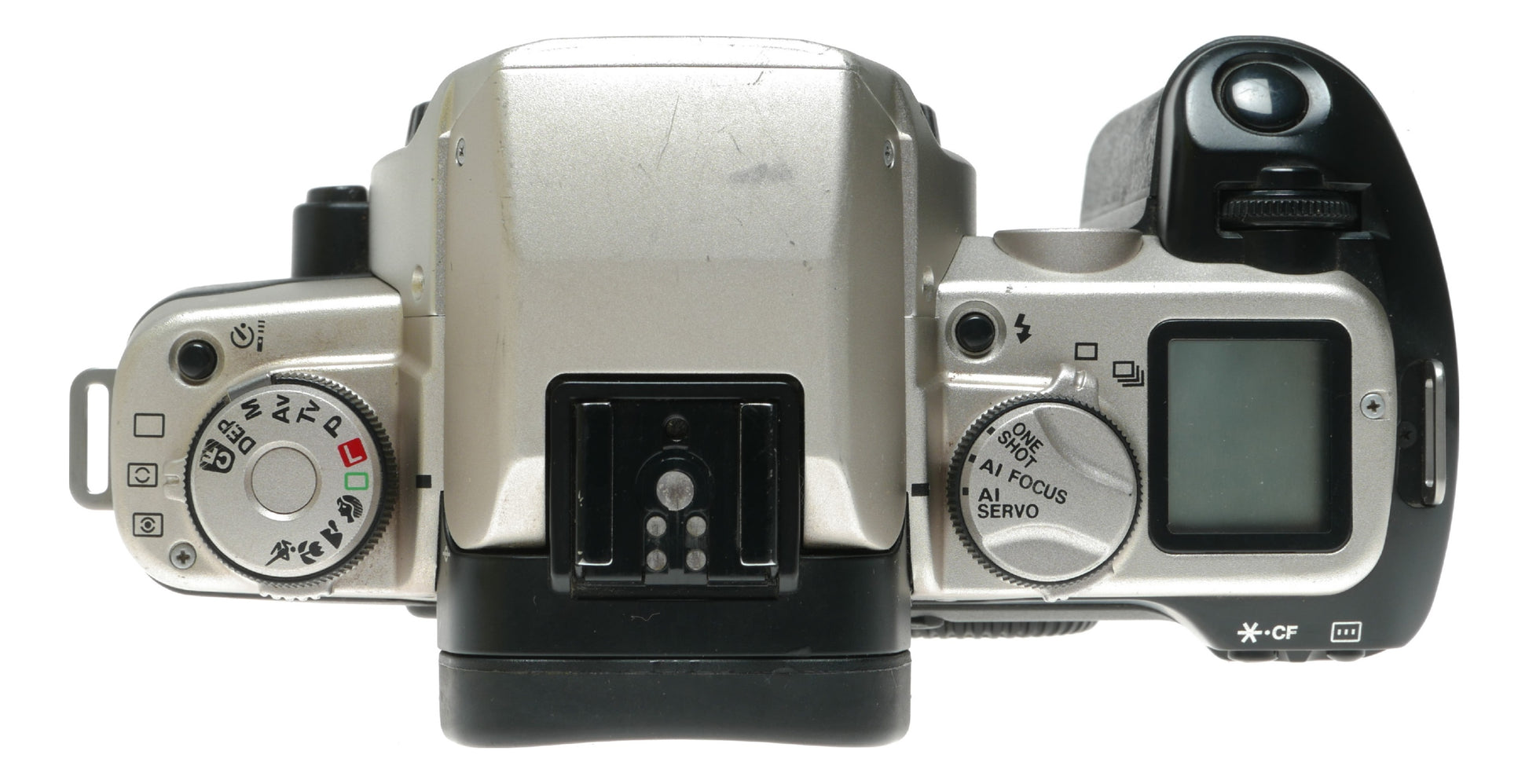 Canon EOS 50 Vintage SLR Film Camera with AI Servo and Focus Modes - View 5