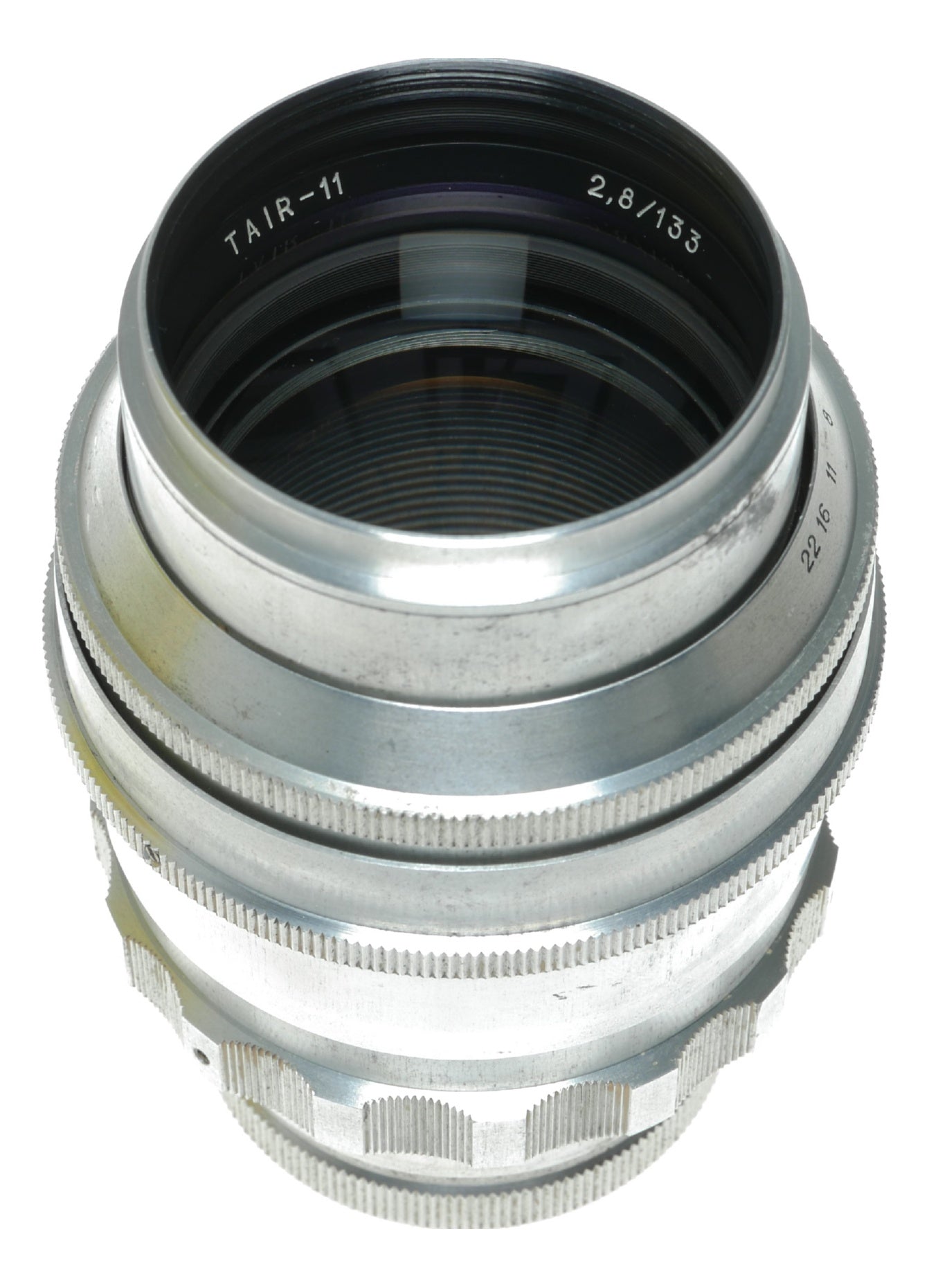 Tair-11 135mm f/2.8 Vintage Soviet Lens Made in USSR - View 3