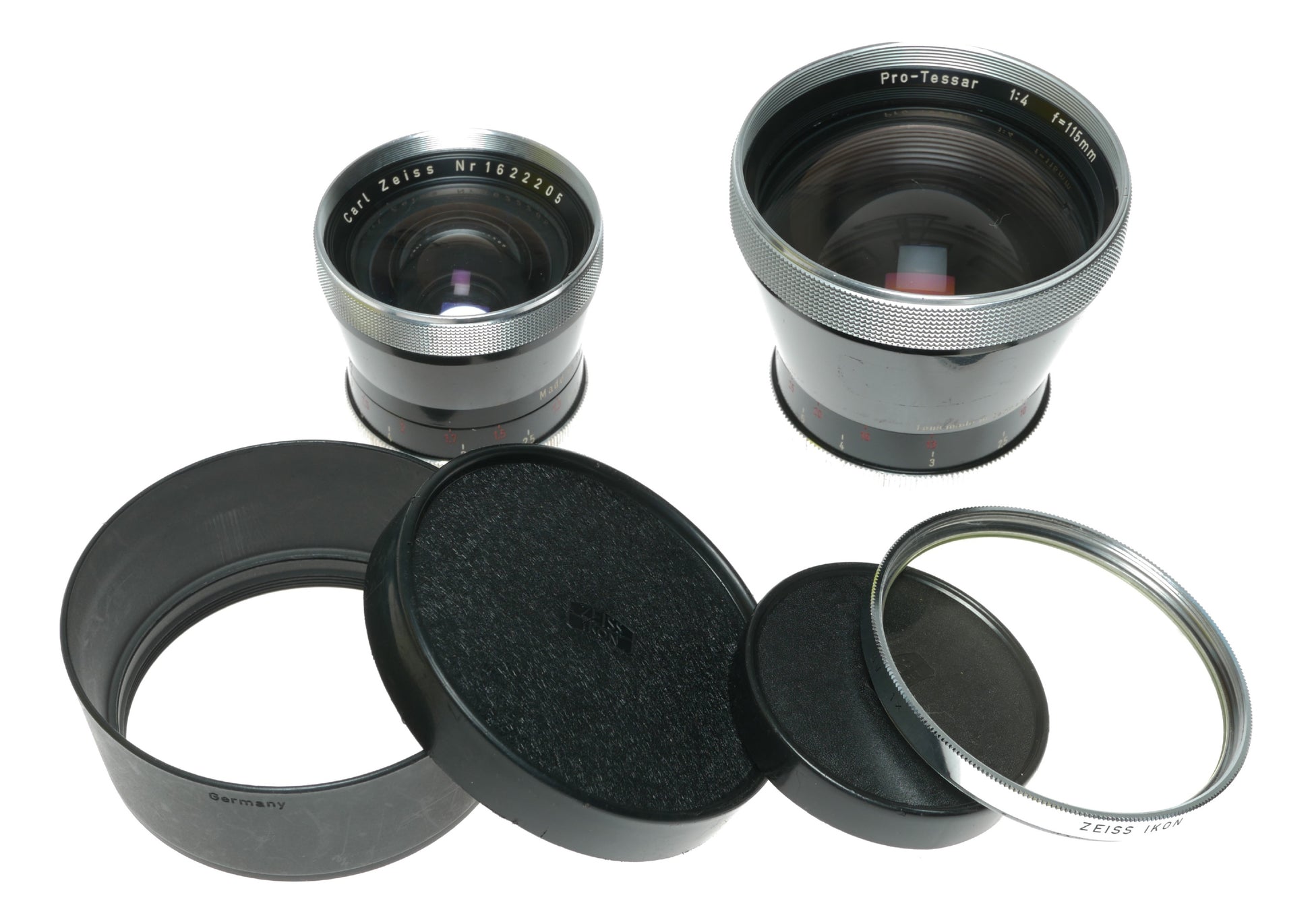 Carl Zeiss Pro-Tessar 35mm f/4 Vintage Camera Lens Made in Germany - View 2