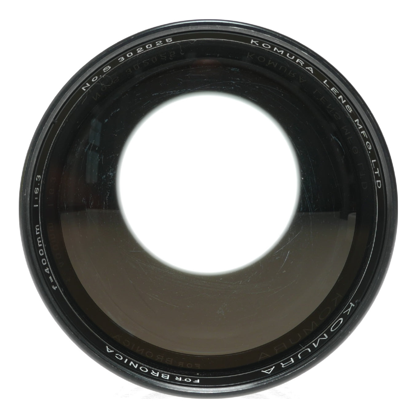 Komura 400mm f/8.3 Telephoto Lens for Bronica with Uni Adapter 6 for 85mm - View 2