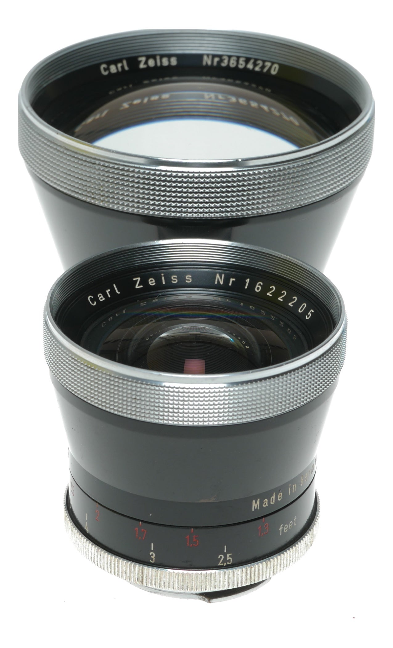 Carl Zeiss Pro-Tessar 35mm f/4 Vintage Camera Lens Made in Germany - View 6